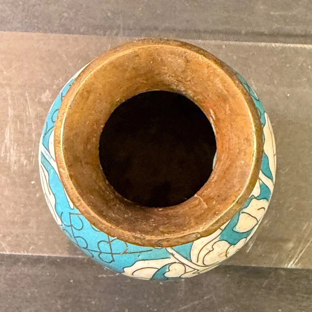 Vintage chinese cloisonné
